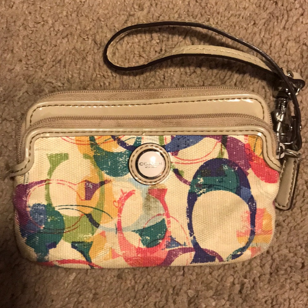 Coach wristlet